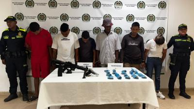 Otros tres sujetos fueron notificados en centros carcelarios.