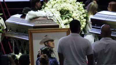 Homenaje a Yeison Jiménez en el Movistar Arena de Bogotá