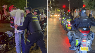 La Policía hizo un llamado a la comunidad de respetar las normas