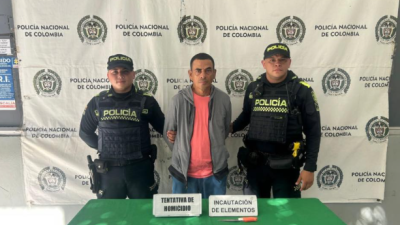 Capturado en flagrancia