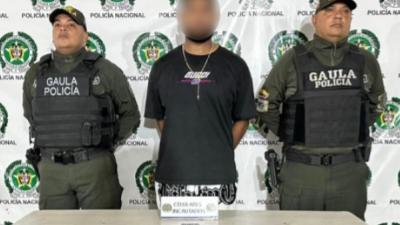 Alias Jorman, estaría presuntamente vinculado como integrante del grupo delincuencial organizado “Los Pepes”.