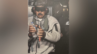 Primera imagen de Nicolás Maduro luego de su captura