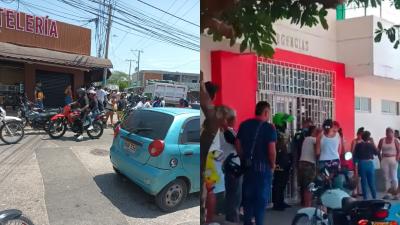 La víctima fue trasladada al Camino Bosque de María, donde ingresó sin signos vitales.