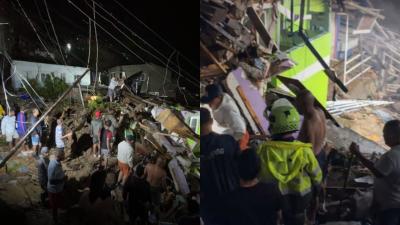 Momentos luego de la tragedia 