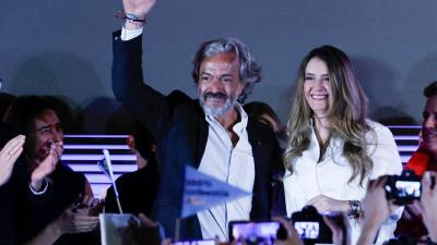 Paloma Valencia y Juan Daniel Oviedo 