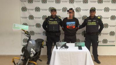 La operación también dejó como resultado la captura de Jesús Salas, presunto ladrón 