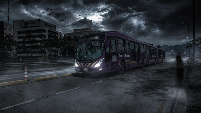 Imagen de ilustración del TransMilenio fantasma.