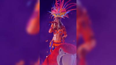 Karol G en su presentación de Coachella 2026