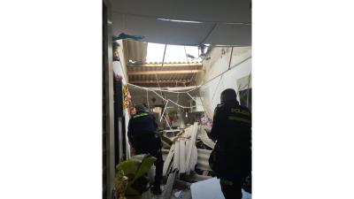 Momentos luego del incidente