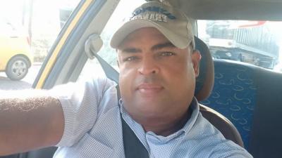 José Julián Valdeblanquez Bello, de 49 años, taxista asesinado de cuatro tiros.