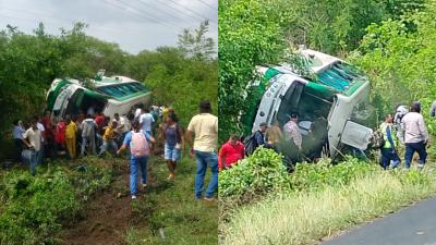 Momentos del accidente 