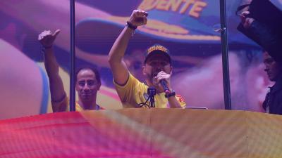 Abelardo de la Espriella en su cierre de campaña