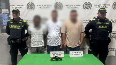 Fotografía de los capturados 