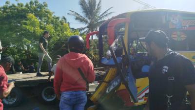 Momentos luego del accidente