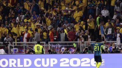 Imagen referencial del partido de Colombia 