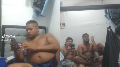 El momento fue registrado y subido a redes sociales