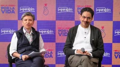 Iván Cepeda y Claudia López 
