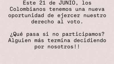 Mensaje de Karol G a través de sus redes sociales 