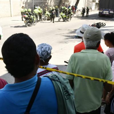 Imagen del accidente de tránsito en El Ferry.