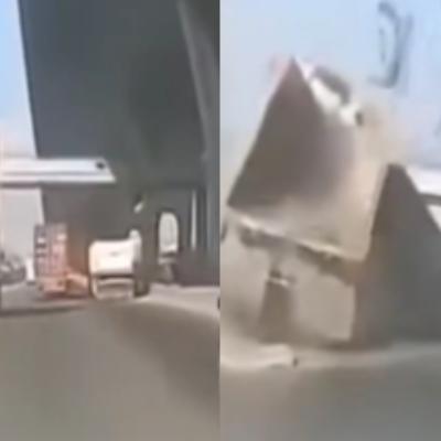 Captura de video del momento de los hechos