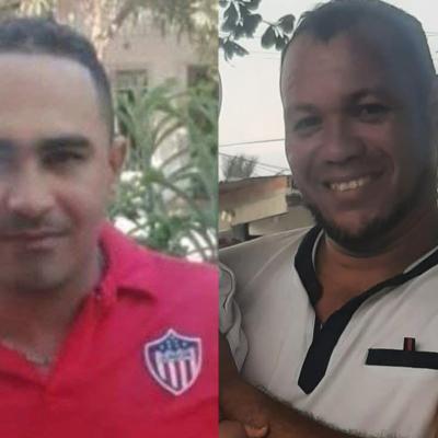 Aldair Junior Roldán Santiago y Luis Gabriel Díaz Tapias.