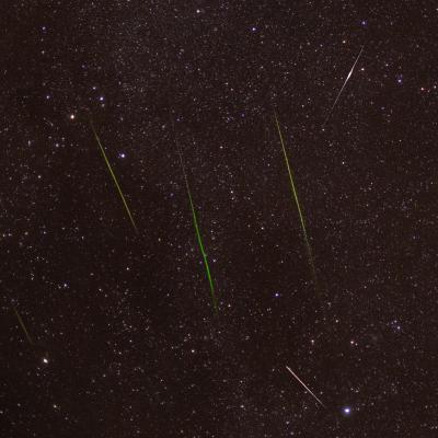 La lluvia de meteoros Púpidas-Vélidas 