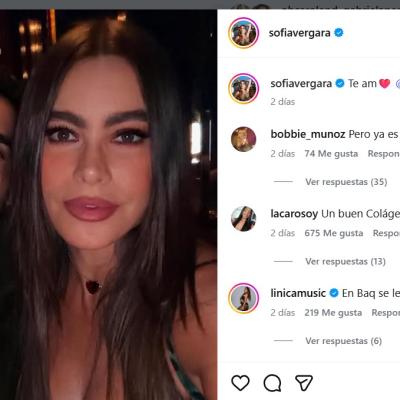 Publicación oficial de la artista en su Instagram 