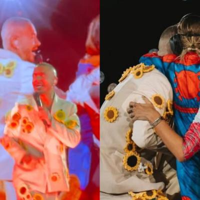 Captura de video del concierto en Bogotá