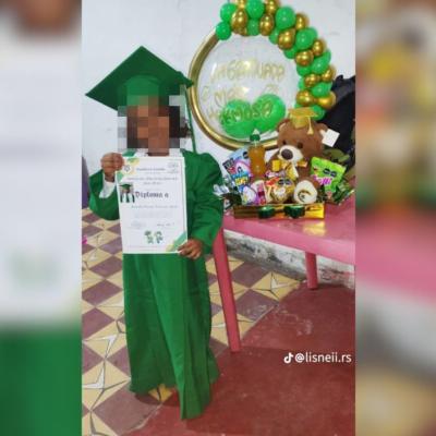 Albeiranis Paola Fontalvo Rosado, de 7 años