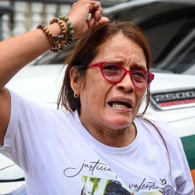 Madre de Valentina Cepeda