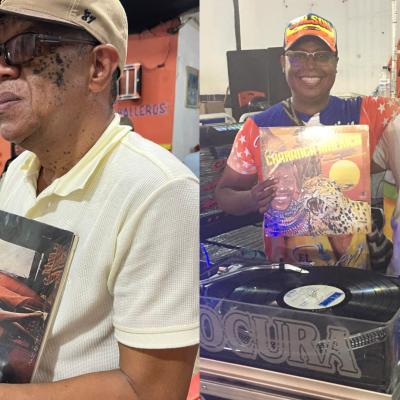 Teófilo Ripoll, coleccionista de música salsera de Barranquilla