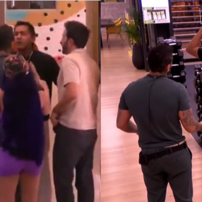 Así fue el enfrentamiento entre Juanda Caribe y Tebi Bernal en La casa de los famosos.