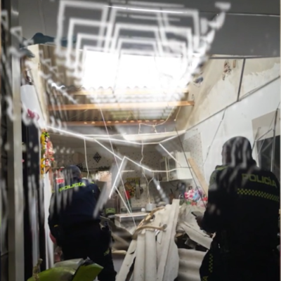 Momentos luego del incidente