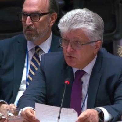 Representante especial del secretario general de la ONU para Colombia, Miroslav Jenča.