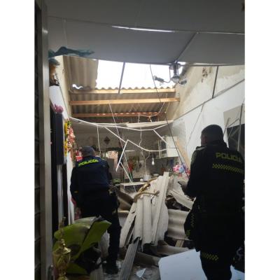 Momentos luego del incidente