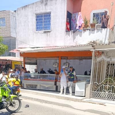 Lugar del ataque 