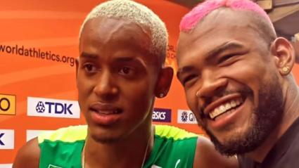 Vinicius Moura se mostró notablemente emocionado ante el encuentro.