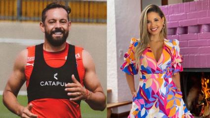 Matías Mier y Melissa Martínez, aparentemente separados. 