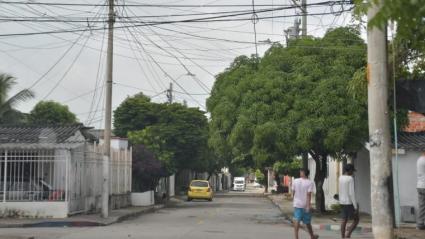 Sector en el que se registró el hecho que dejó lesionado al joven de 18 años.