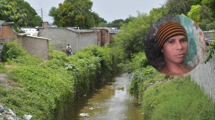 Hombre encontrado en arroyo del barrio El Romance. 