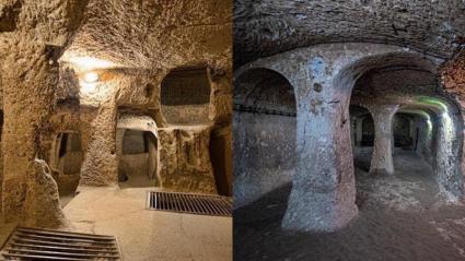 Derinkuyu, la ciudad subterránea en Turquía.