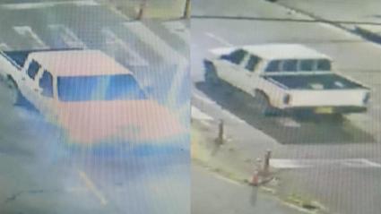 Vehículo usado en la masacre. 