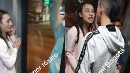 No es la primera vez que se difunden videos de parejas discutiendo dentro Transmilenio. Dentro de los buses se han visto hasta reclamos de esposas a sus esposos por estar con sus “amantes”.