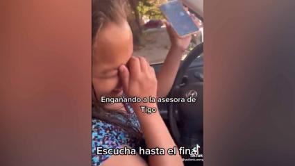 La asesora de telefonía móvil llamaba para ofrecer una mejora en su plan, pero no sabía con lo que se encontraría. 