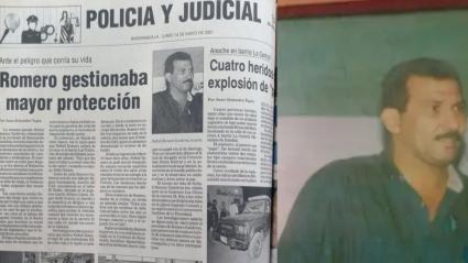 Imagen de la crónica judicial de El Heraldo el día posterior a su muerte.