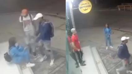 El hecho quedó registrado en cámaras de seguridad