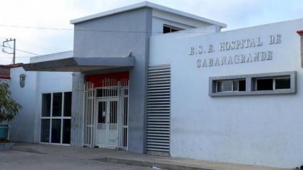 Estando malherido, el hombre fue trasladado al hospital de Sabanagrande