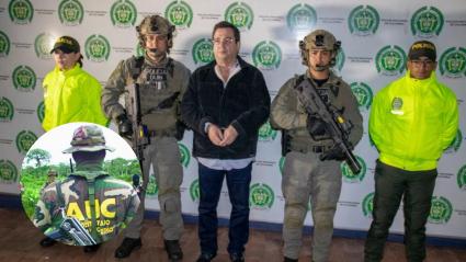 Capturado con agentes. 