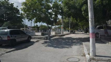 Sector del barrio Las Nubes donde ocurrió el hecho de sangre.