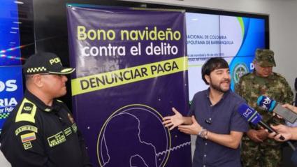 Alcalde Jaime Pumarejo en la presentación de la propuesta.